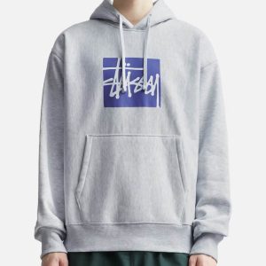 Sweat à capuche gris