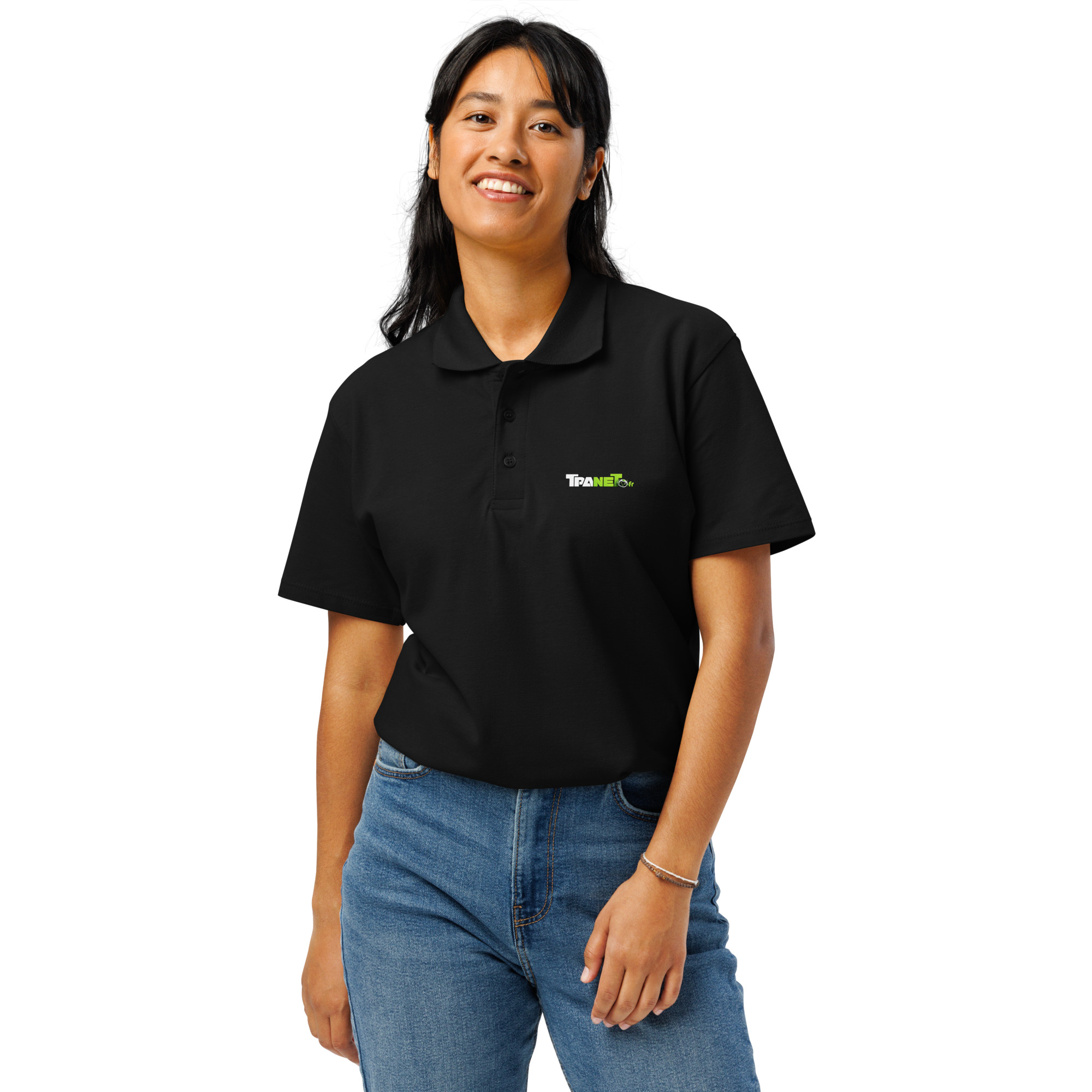 Polo piqué premium unisexe – Image 6