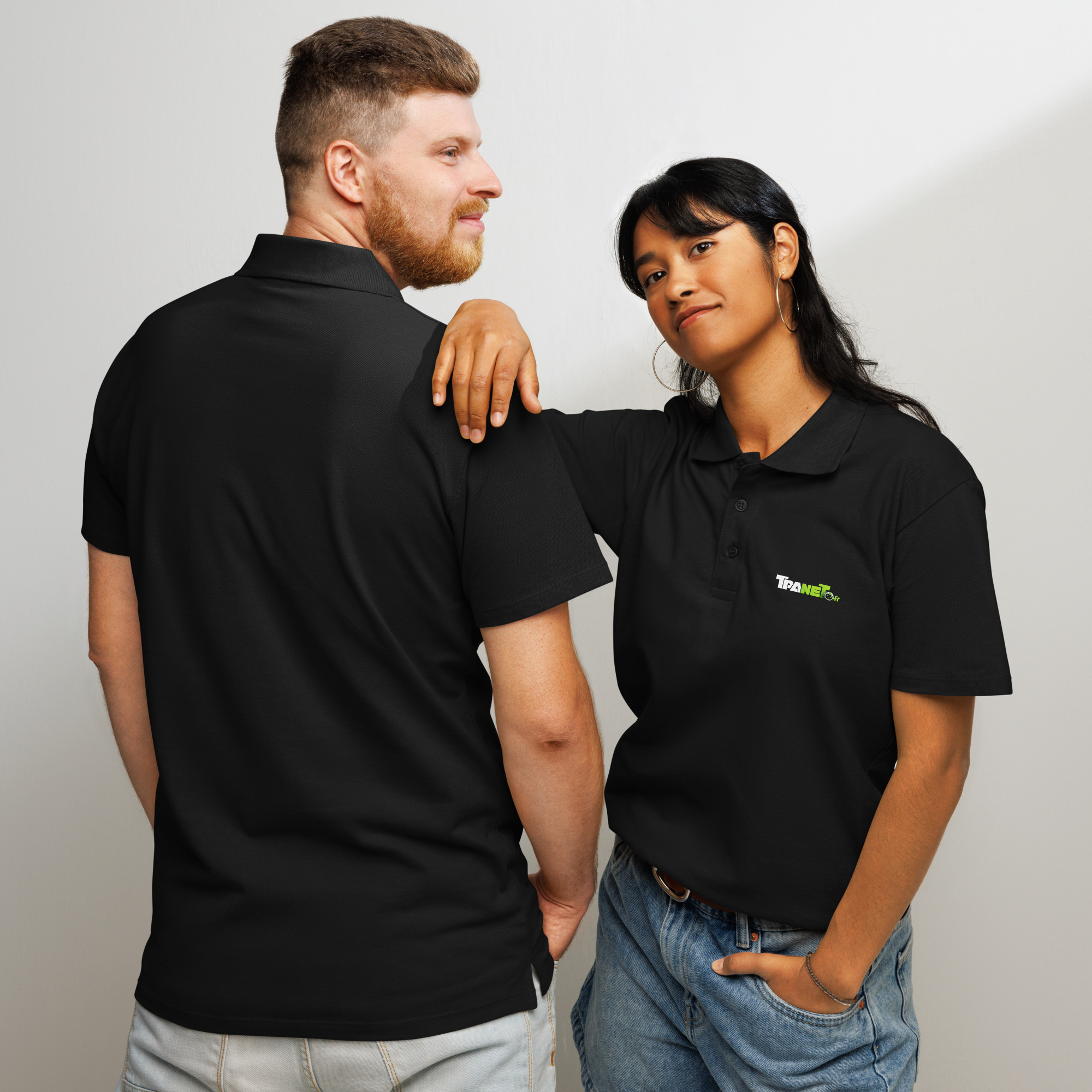 Polo piqué premium unisexe – Image 8